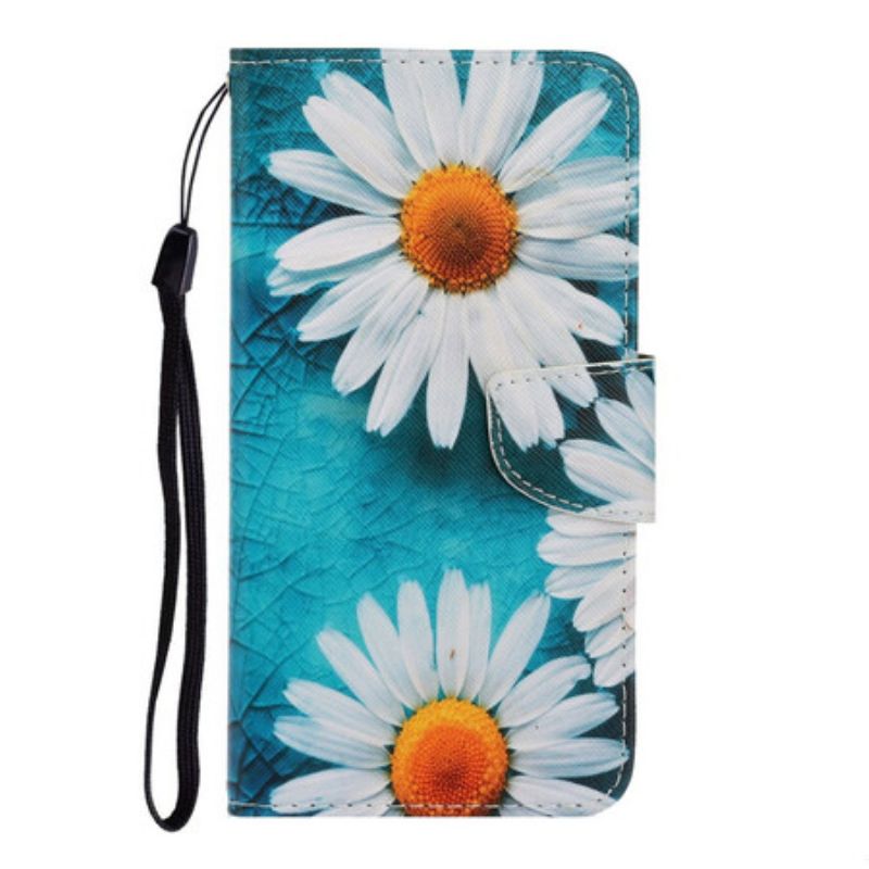 Kožené Puzdro Xiaomi Redmi Note 9S / 9 Pro Tangá Sedmokrásky