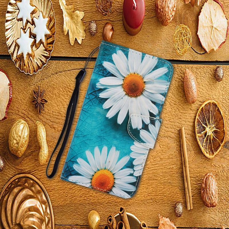 Kožené Puzdro Xiaomi Redmi Note 9S / 9 Pro Tangá Sedmokrásky