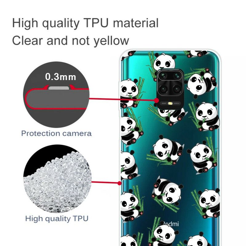 Kryt Xiaomi Redmi Note 9S / 9 Pro Malé Pandy