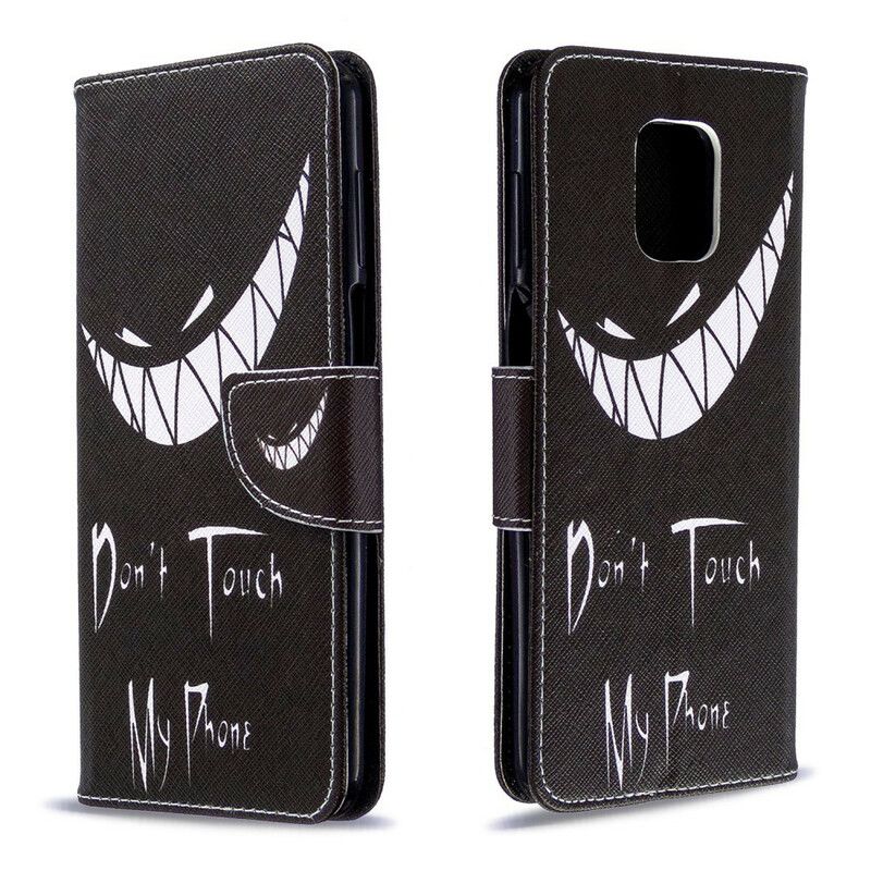 Peňaženkový Kryt Xiaomi Redmi Note 9S / 9 Pro Diabolský Telefón