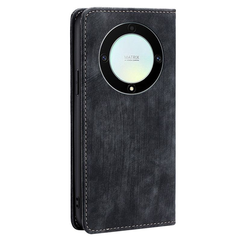 Flipové Puzdro Honor Magic 5 Lite Kožené Puzdro Rfid