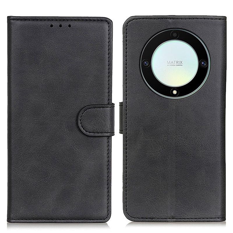 Kožené Puzdro Honor Magic 5 Lite Matná Umelá Koža