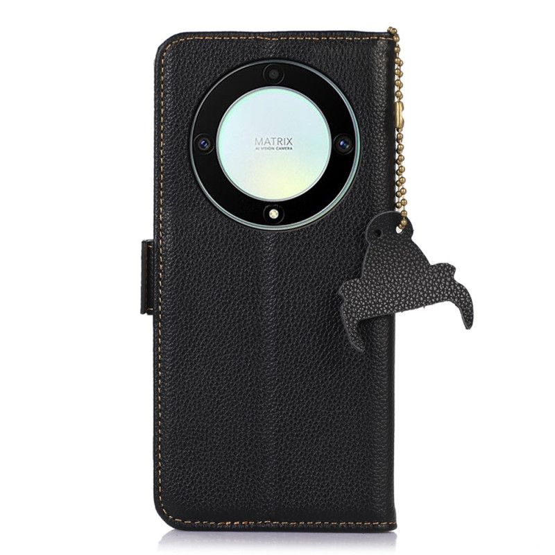 Kožené Puzdro Honor Magic 5 Lite Rfid Z Pravej Kože