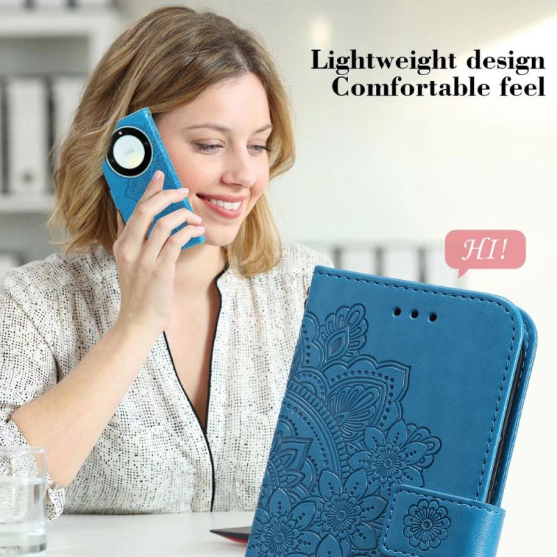 Peňaženkový Kryt Honor Magic 5 Lite Strappy Mandala
