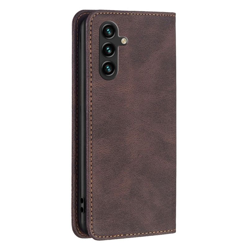 Flipové Puzdro Samsung Galaxy A14 / A14 5G Kožené Puzdro Dizajn Binfen Color