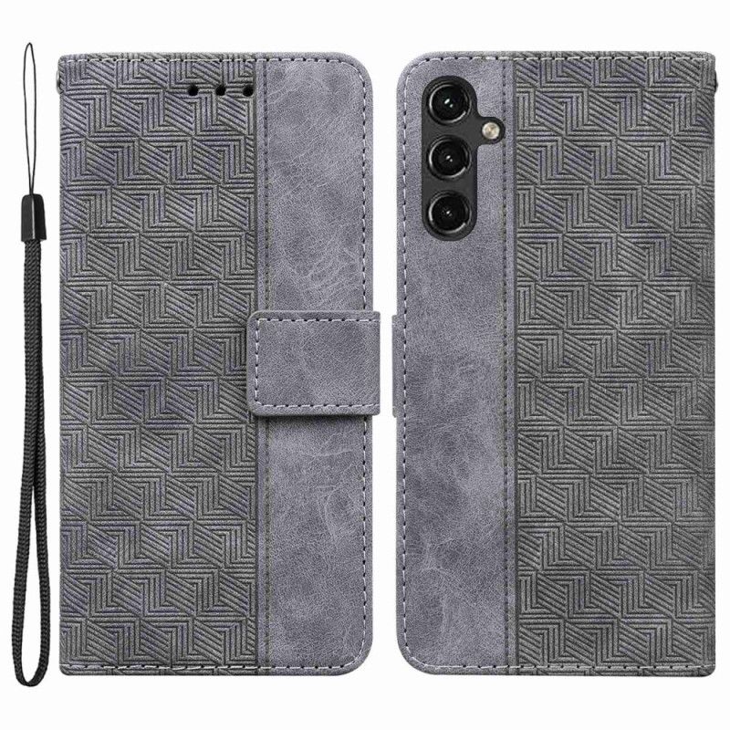 Flipové Puzdro Samsung Galaxy A14 / A14 5G Remienok Vzor