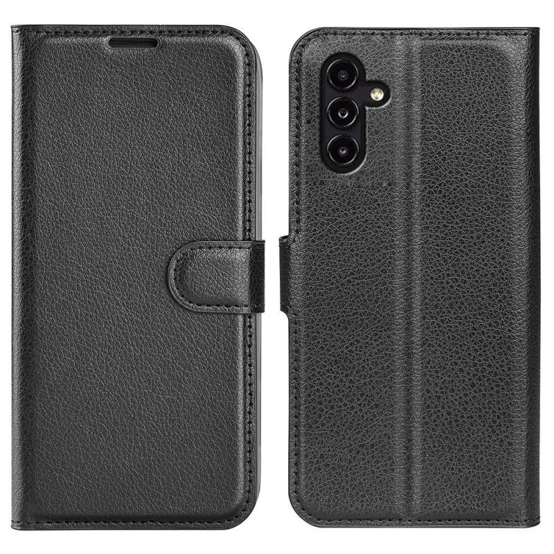 Kožené Puzdro Samsung Galaxy A14 / A14 5G Klasická Umelá Koža
