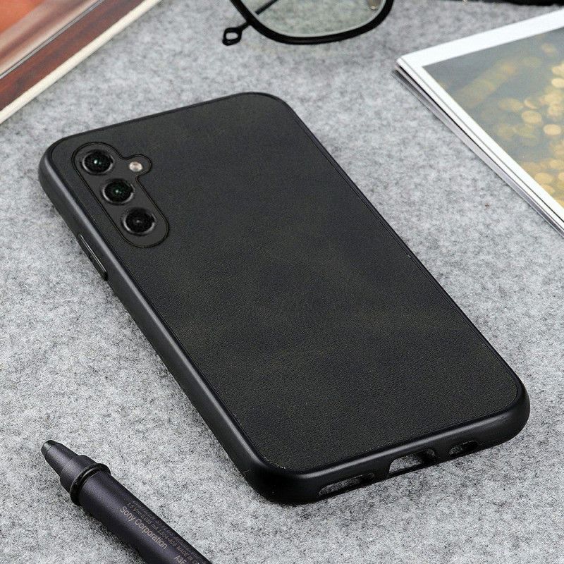 Kryt Samsung Galaxy A14 / A14 5G Efekt Rafinovaného Vzhľadu Kože