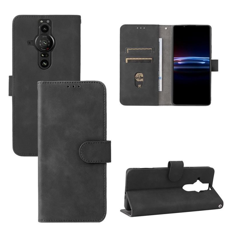 Kožené Puzdro Sony Xperia Pro-I Dotyk Pokožky