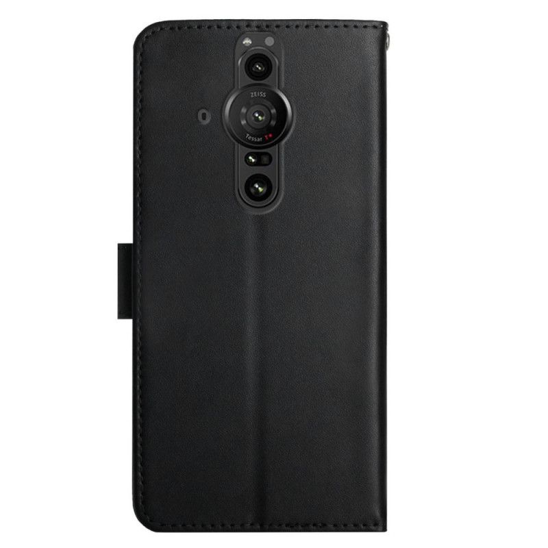 Kožené Puzdro Sony Xperia Pro-I Pravá Koža Nappa