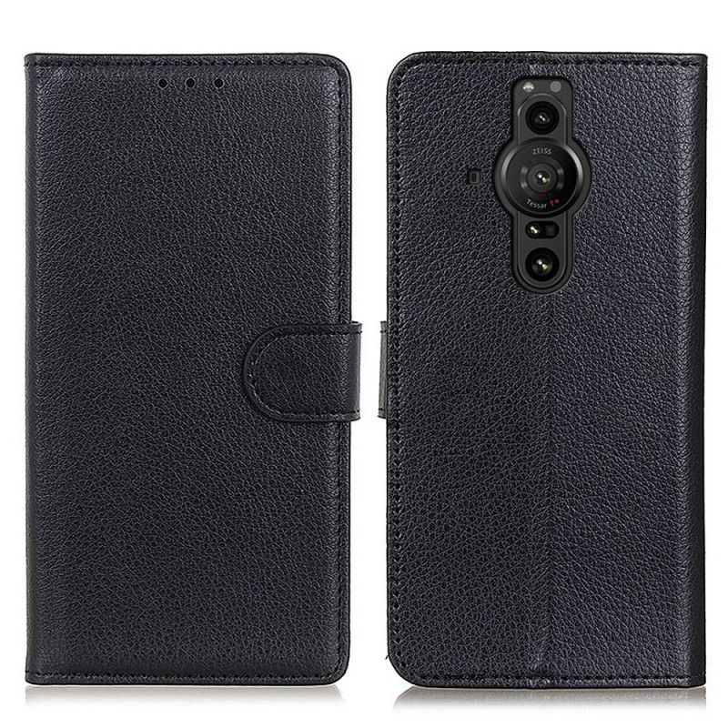 Kožené Puzdro Sony Xperia Pro-I Tradičná Umelá Koža