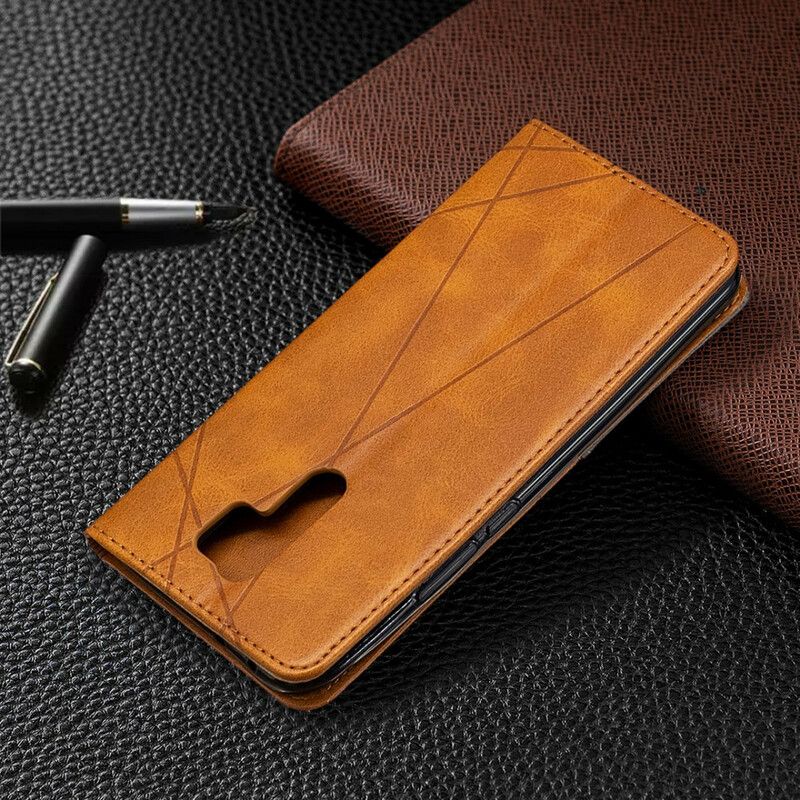 Flipové Puzdro Xiaomi Redmi 9 Kožené Puzdro Umelecký Štýl