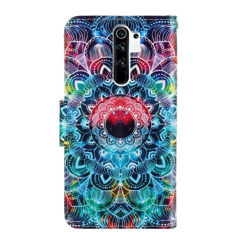 Flipové Puzdro Xiaomi Redmi 9 Okázalá Strappy Mandala