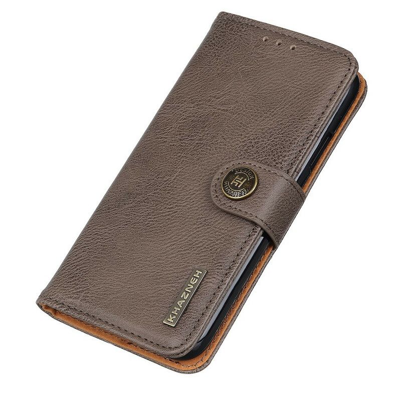 Kožené Puzdro Xiaomi Redmi 9 Imitácia Kože Khazneh