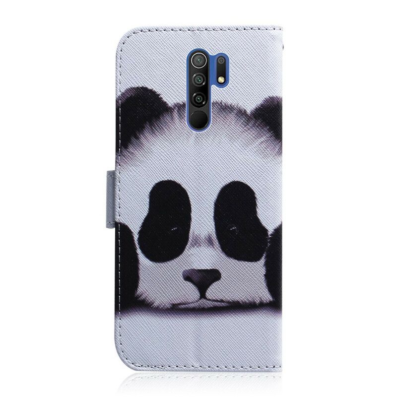 Kožené Puzdro Xiaomi Redmi 9 Tvár Pandy