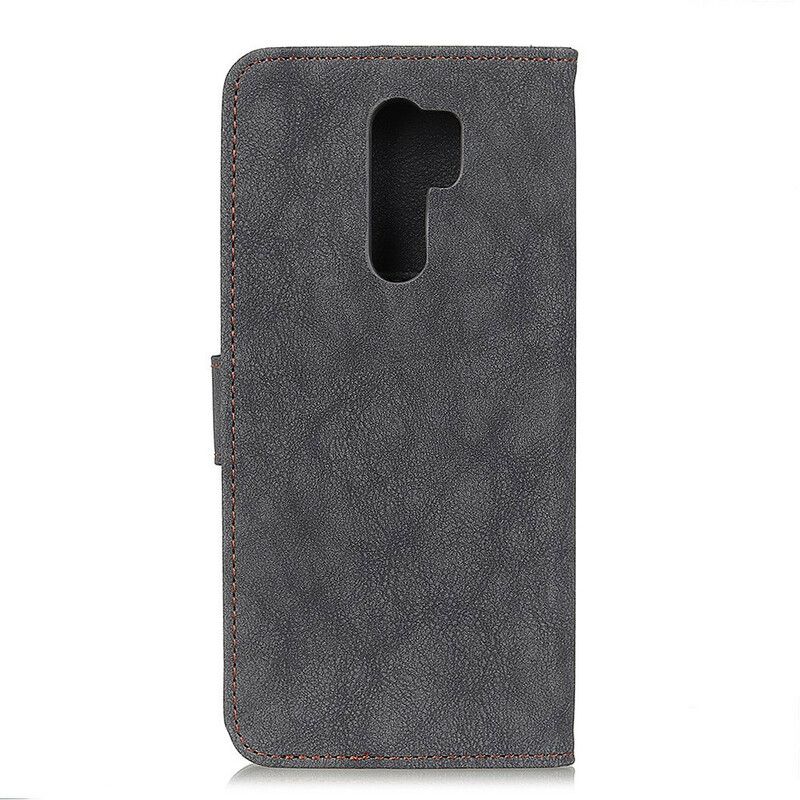 Peňaženkový Kryt Xiaomi Redmi 9 Khazneh Retro Štiepaná Koža