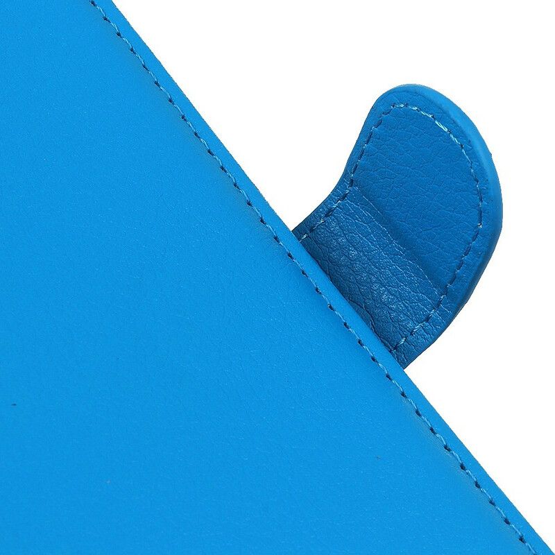 Peňaženkový Kryt Xiaomi Redmi 9 Prémiový Efekt Kože Litchi