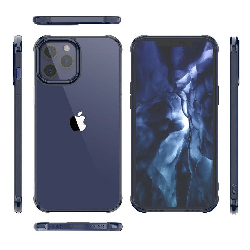 Kryt iPhone 12 Mini Transparentný Dizajn Leeu
