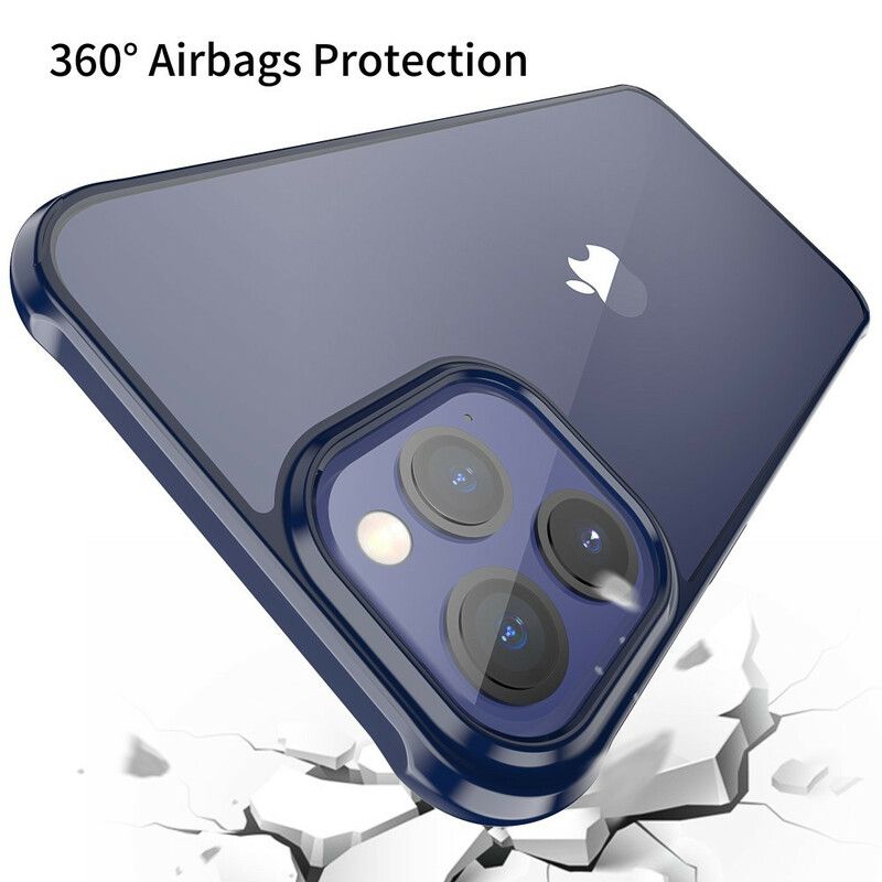 Kryt iPhone 12 Mini Transparentný Dizajn Leeu