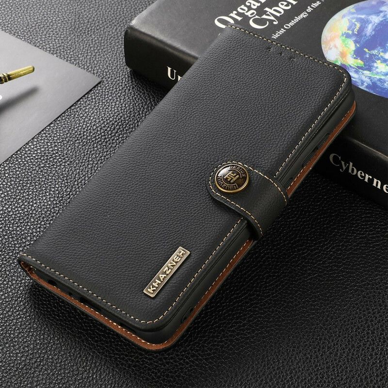 Kožené Puzdro Xiaomi Mi 11 Ultra Khazneh Rfid Pravá Koža