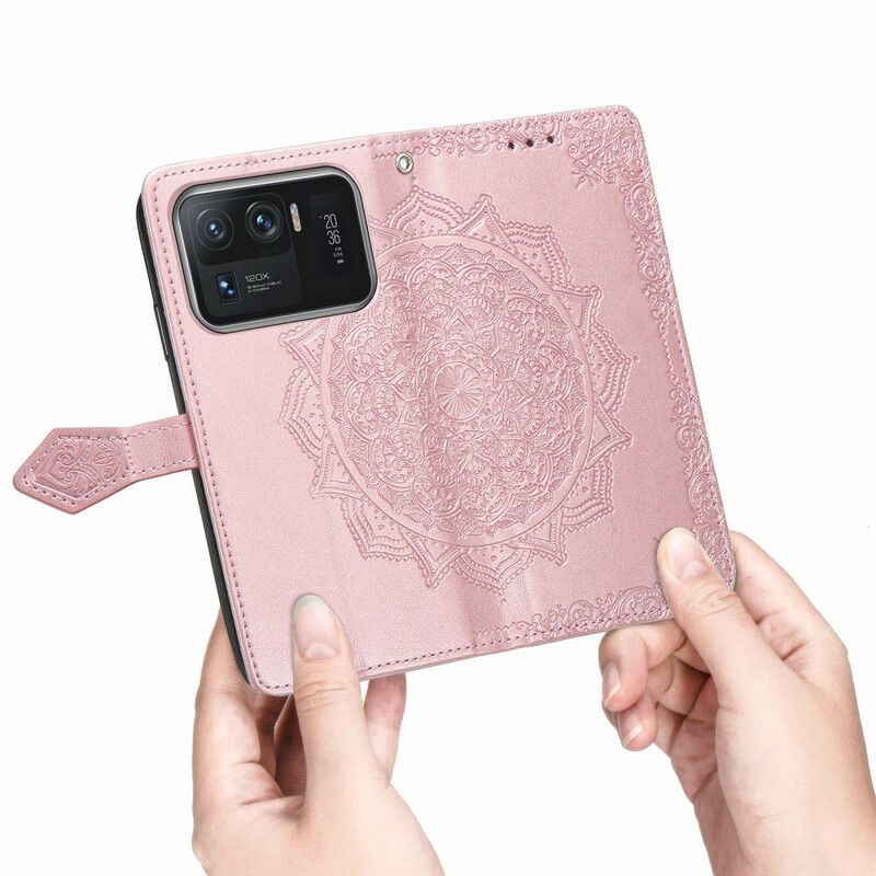 Kožené Puzdro Xiaomi Mi 11 Ultra Mandala V Stredoveku
