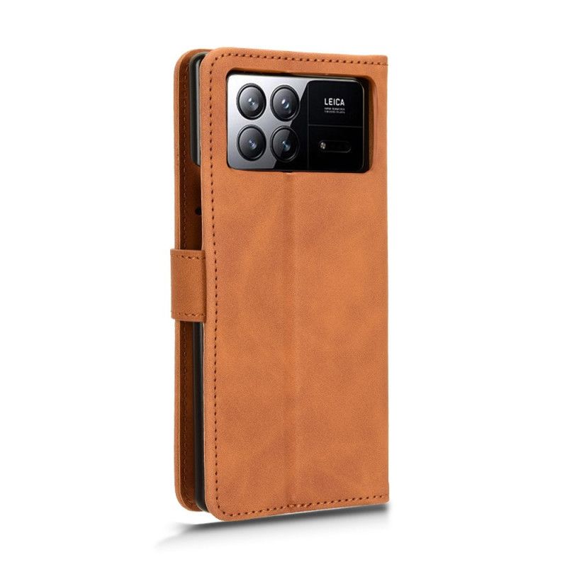 Kožené Puzdro Xiaomi Mix Fold 3 Semišový Efekt