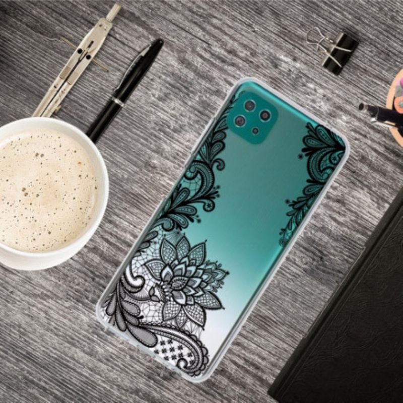 Kryt Samsung Galaxy A22 5G Nádherná Čipka