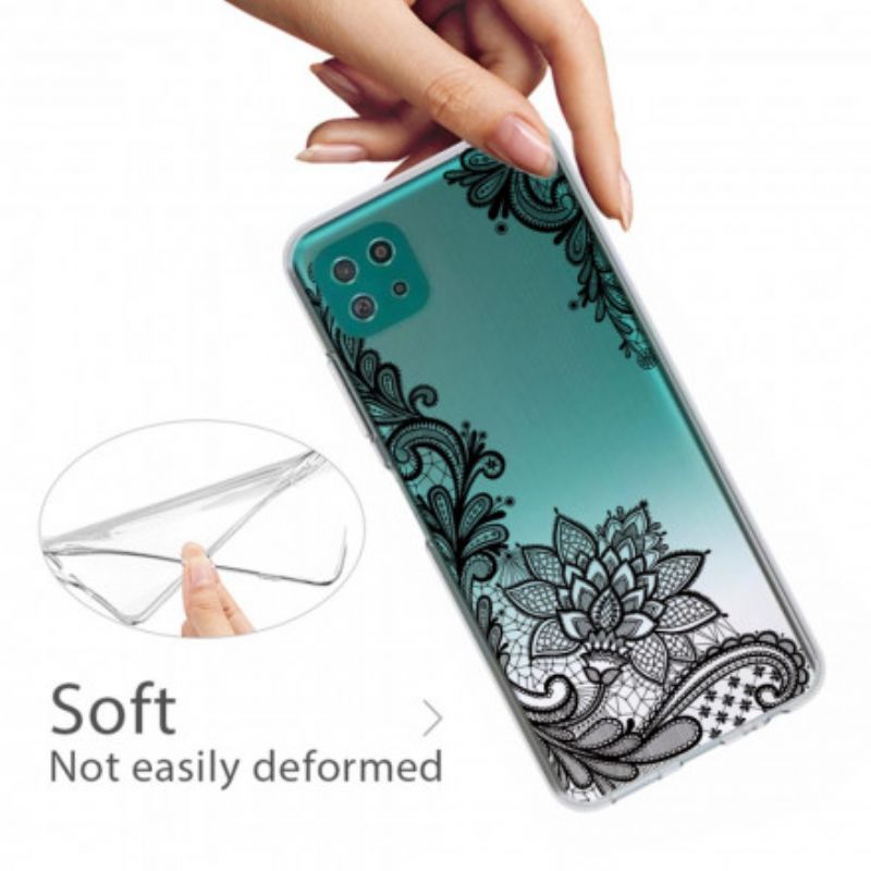 Kryt Samsung Galaxy A22 5G Nádherná Čipka