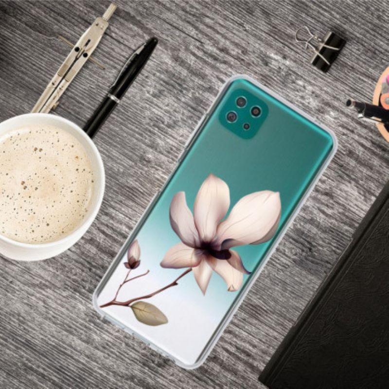 Kryt Samsung Galaxy A22 5G Prémiová Kvetinová