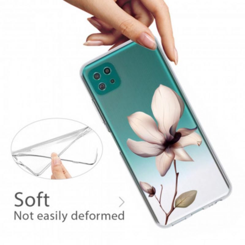 Kryt Samsung Galaxy A22 5G Prémiová Kvetinová