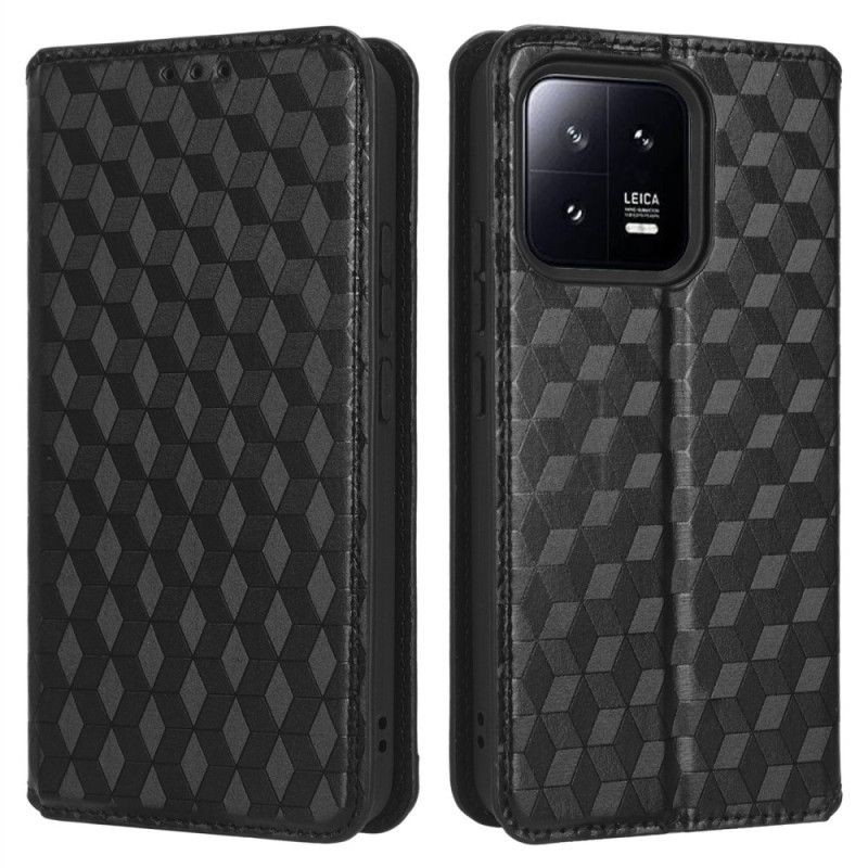 Flipové Puzdro Xiaomi 13 Kožené Puzdro 3d Vzor