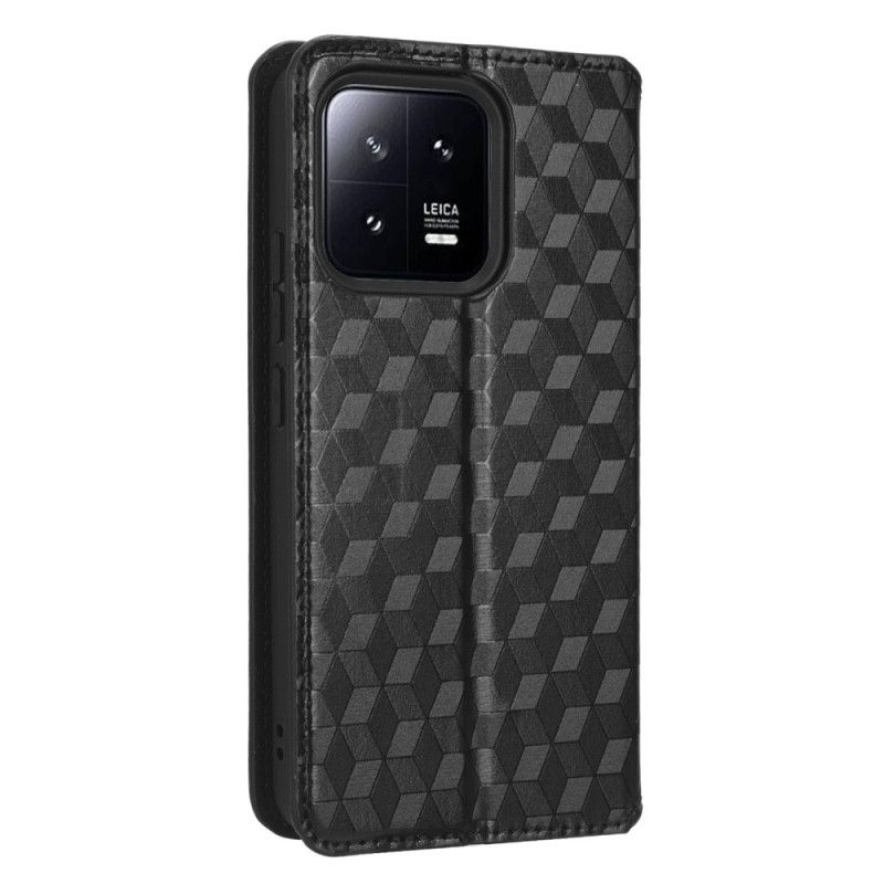 Flipové Puzdro Xiaomi 13 Kožené Puzdro 3d Vzor