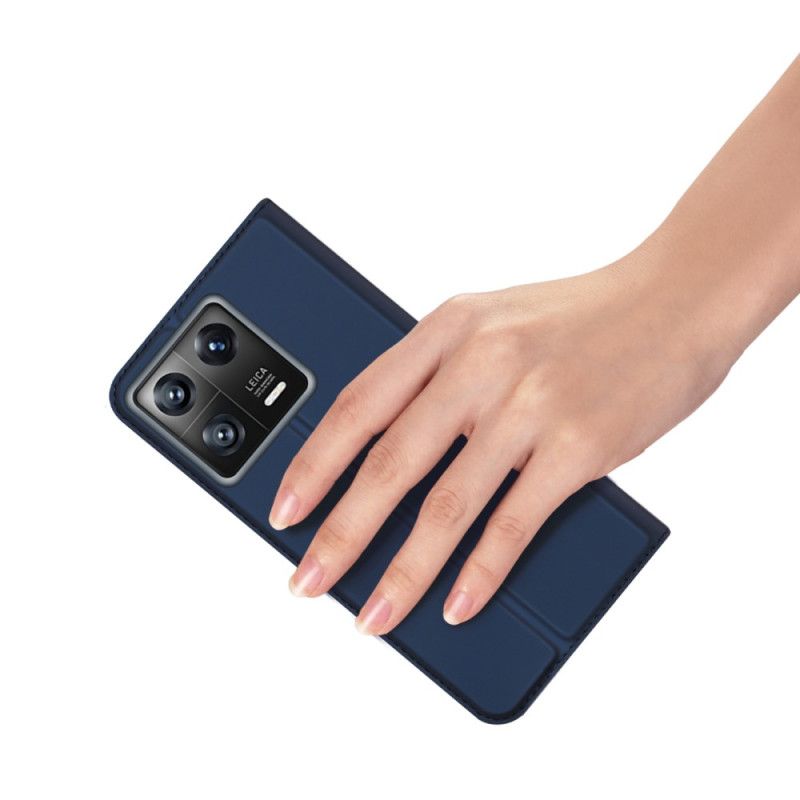 Flipové Puzdro Xiaomi 13 Kožené Puzdro Skin Pro Dux Ducis