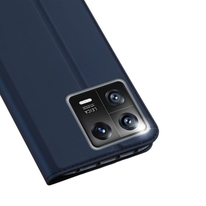 Flipové Puzdro Xiaomi 13 Kožené Puzdro Skin Pro Dux Ducis