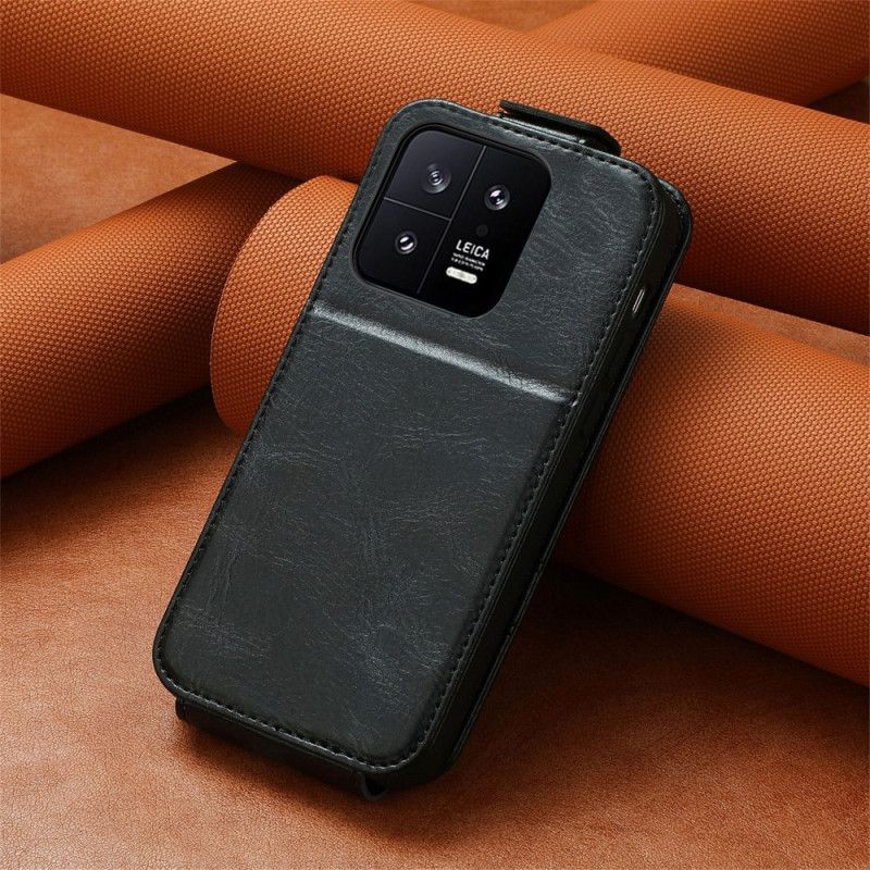 Flipové Puzdro Xiaomi 13 Peňaženkový Kožené Puzdro Vertikálne Preklopenie S Peňaženkou