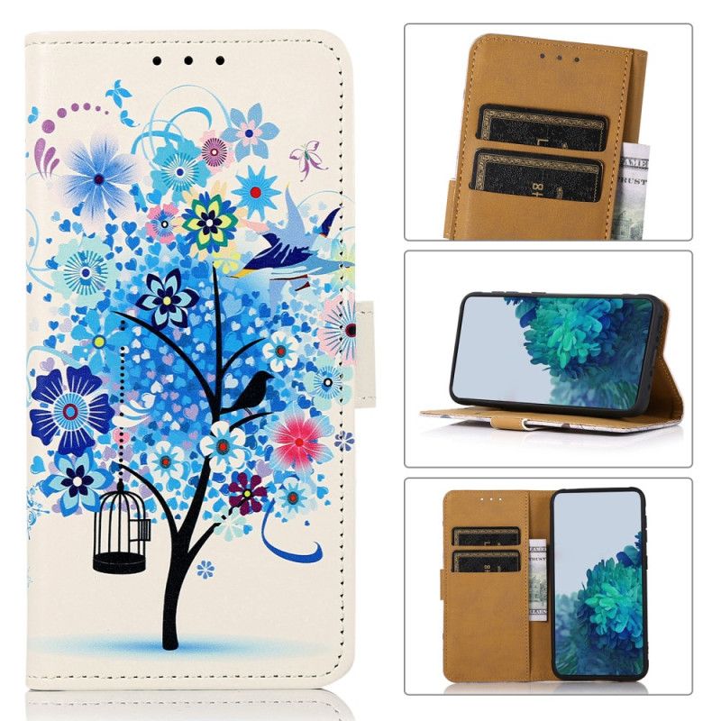 Kožené Puzdro Xiaomi 13 Kvitnúci Strom