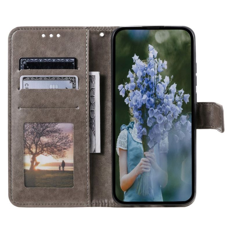Kožené Puzdro Xiaomi 13 Mandala Sun So Šnúrkou