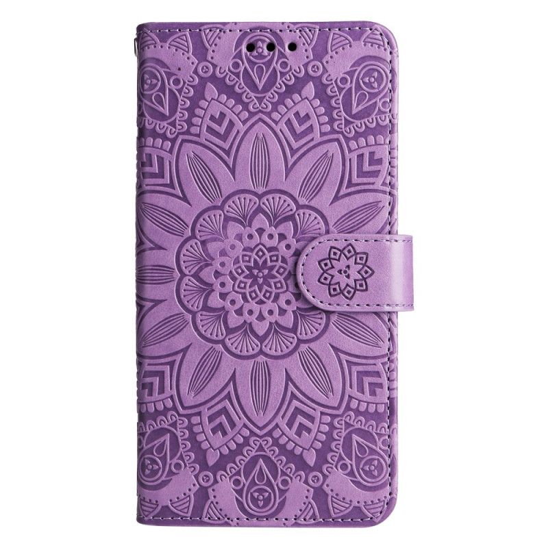 Kožené Puzdro Xiaomi 13 Mandala Sun So Šnúrkou