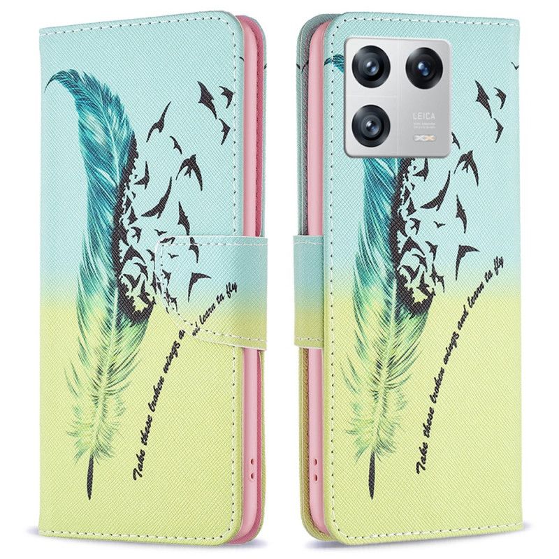 Kožené Puzdro Xiaomi 13 Perie