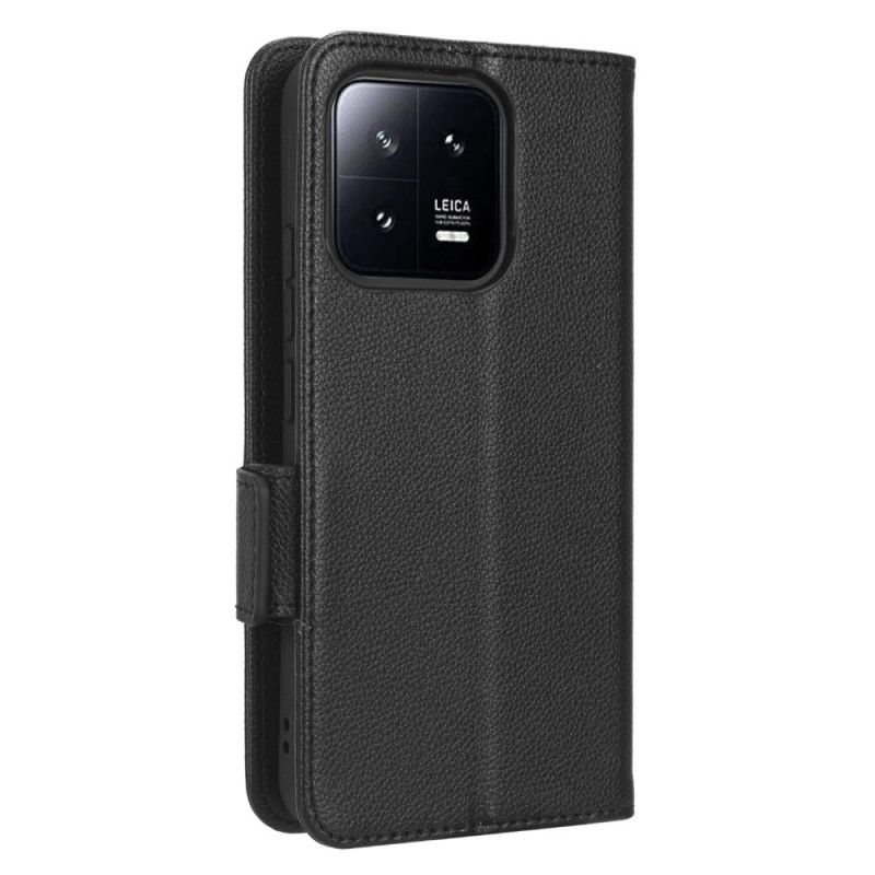 Peňaženkový Kryt Xiaomi 13 Ultra Jemné So Šnúrkou