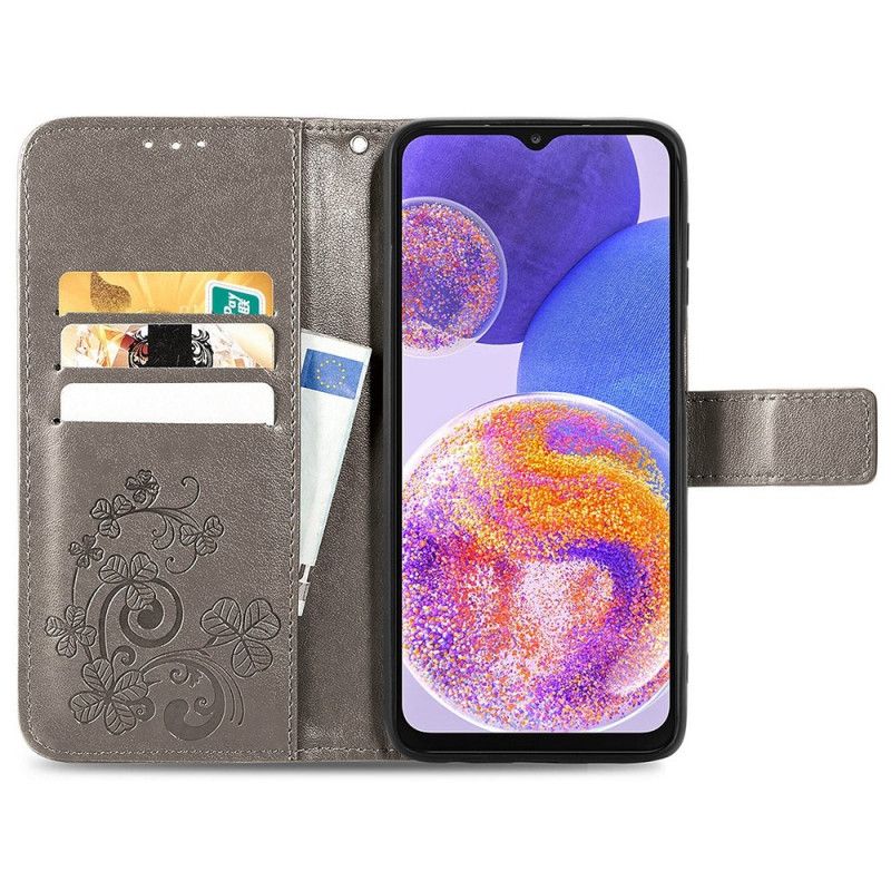 Flipové Puzdro Samsung Galaxy A23 5G Malé Kvety