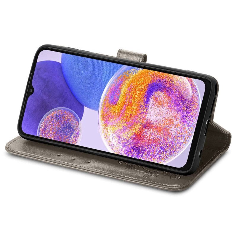 Flipové Puzdro Samsung Galaxy A23 5G Malé Kvety