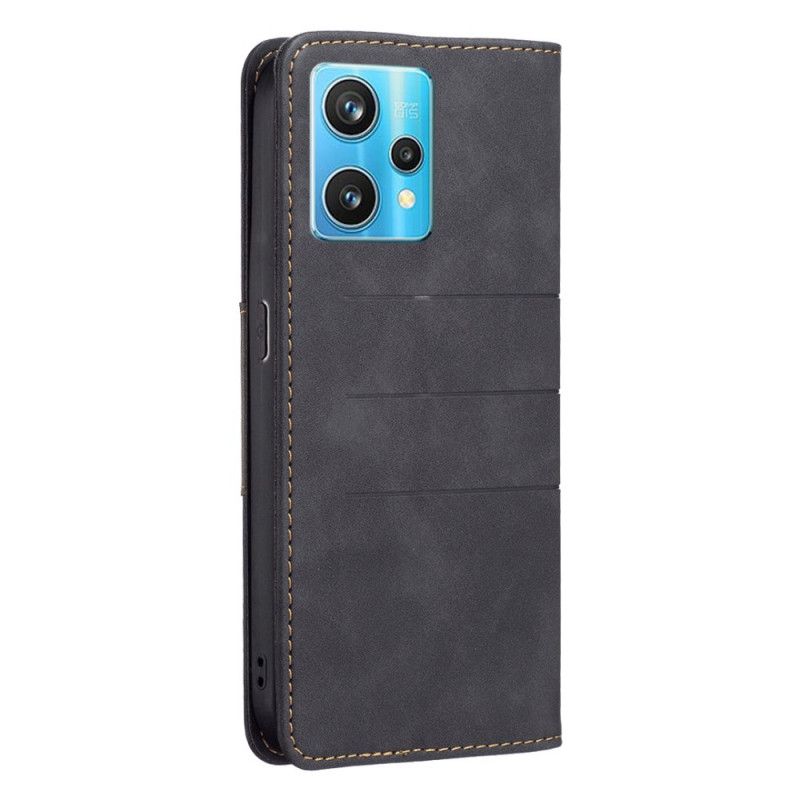 Flipové Puzdro Realme 9 Pro Plus Kožené Puzdro Farba Binfen