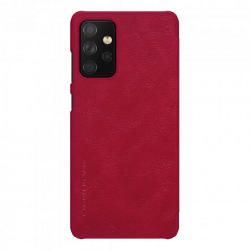 Flipové Puzdro Samsung Galaxy A72 4G / A72 5G Kožené Puzdro Séria Nillkin Qin