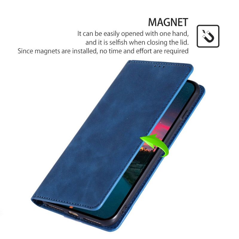 Flipové Puzdro Xiaomi 14 Pro Kryt Na Mobil Semišový Efekt