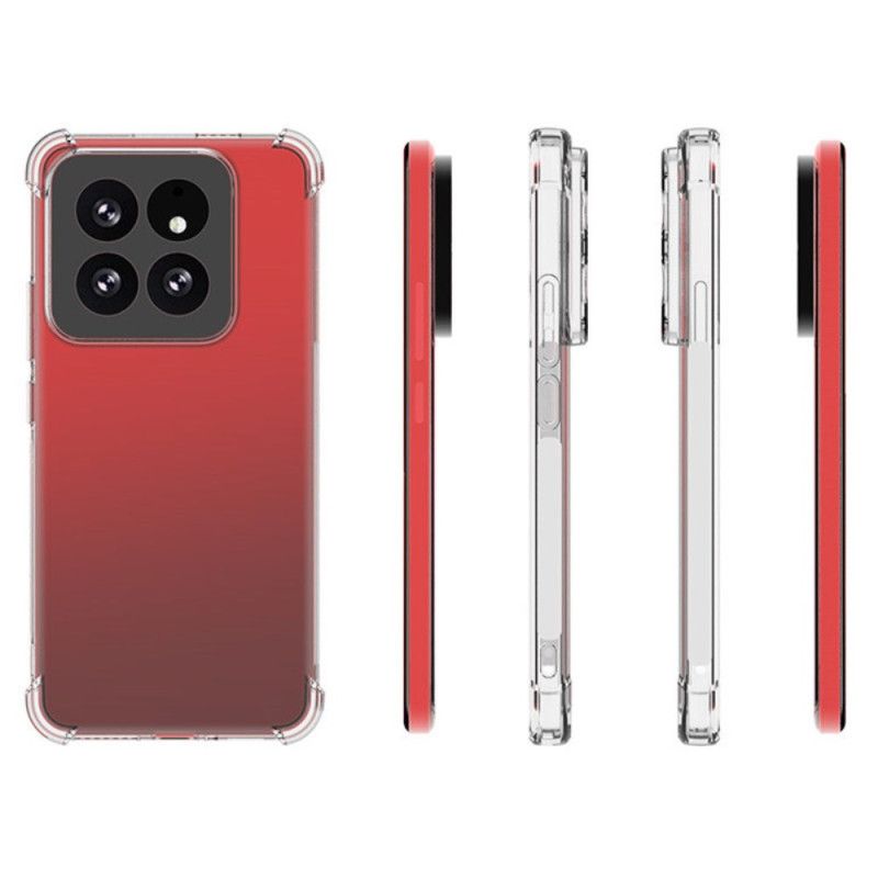 Kryt Xiaomi 14 Pro Protišmyková Priehľadná