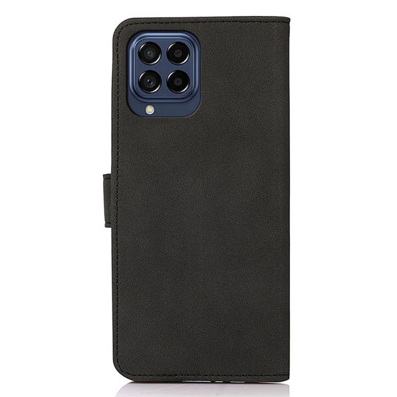 Kožené Puzdro Samsung Galaxy M53 5G Imitácia Kože Khazneh