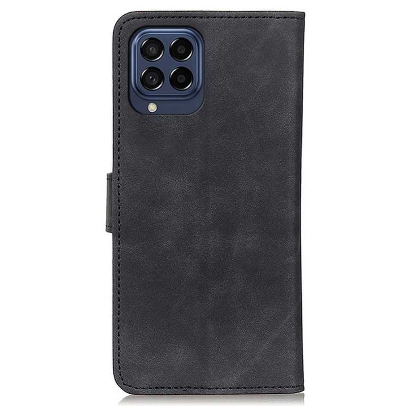 Kožené Puzdro Samsung Galaxy M53 5G Khazneh Vintage Kožený Efekt