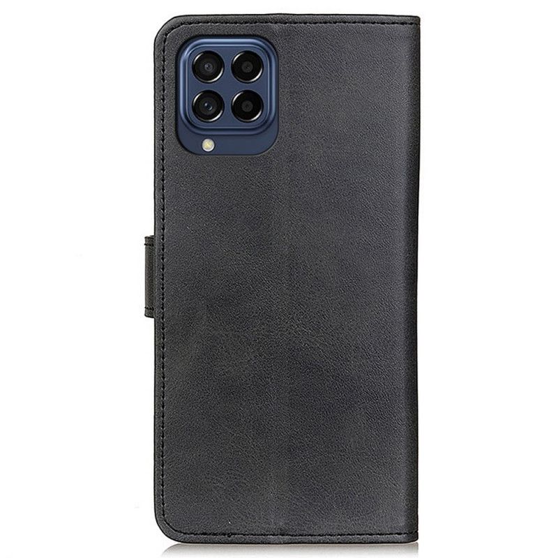 Kožené Puzdro Samsung Galaxy M53 5G Matná Umelá Koža