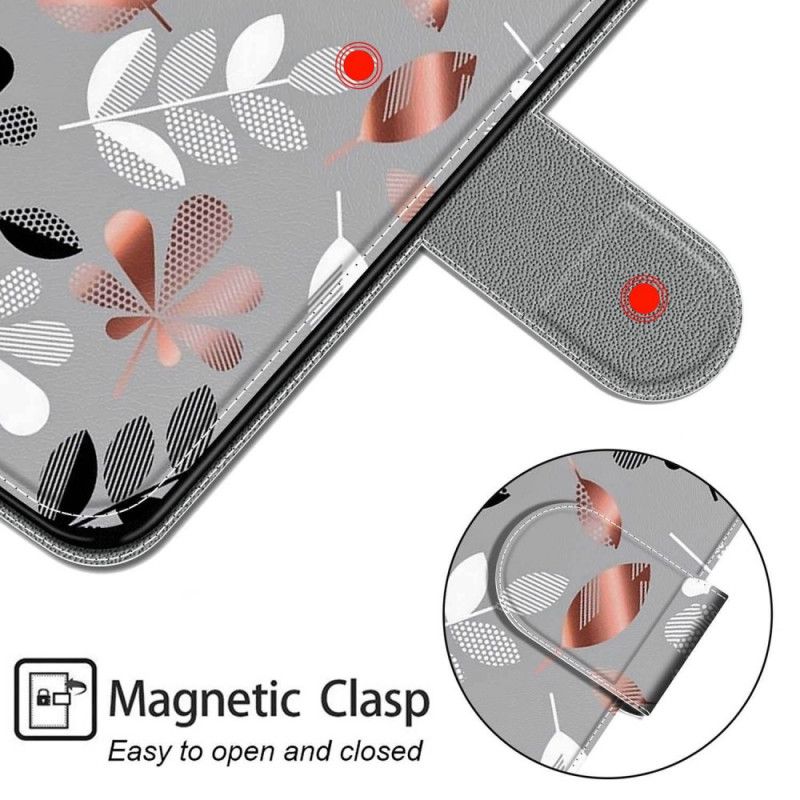 Kožené Puzdro Samsung Galaxy M53 5G Obliečky So Šnúrkou